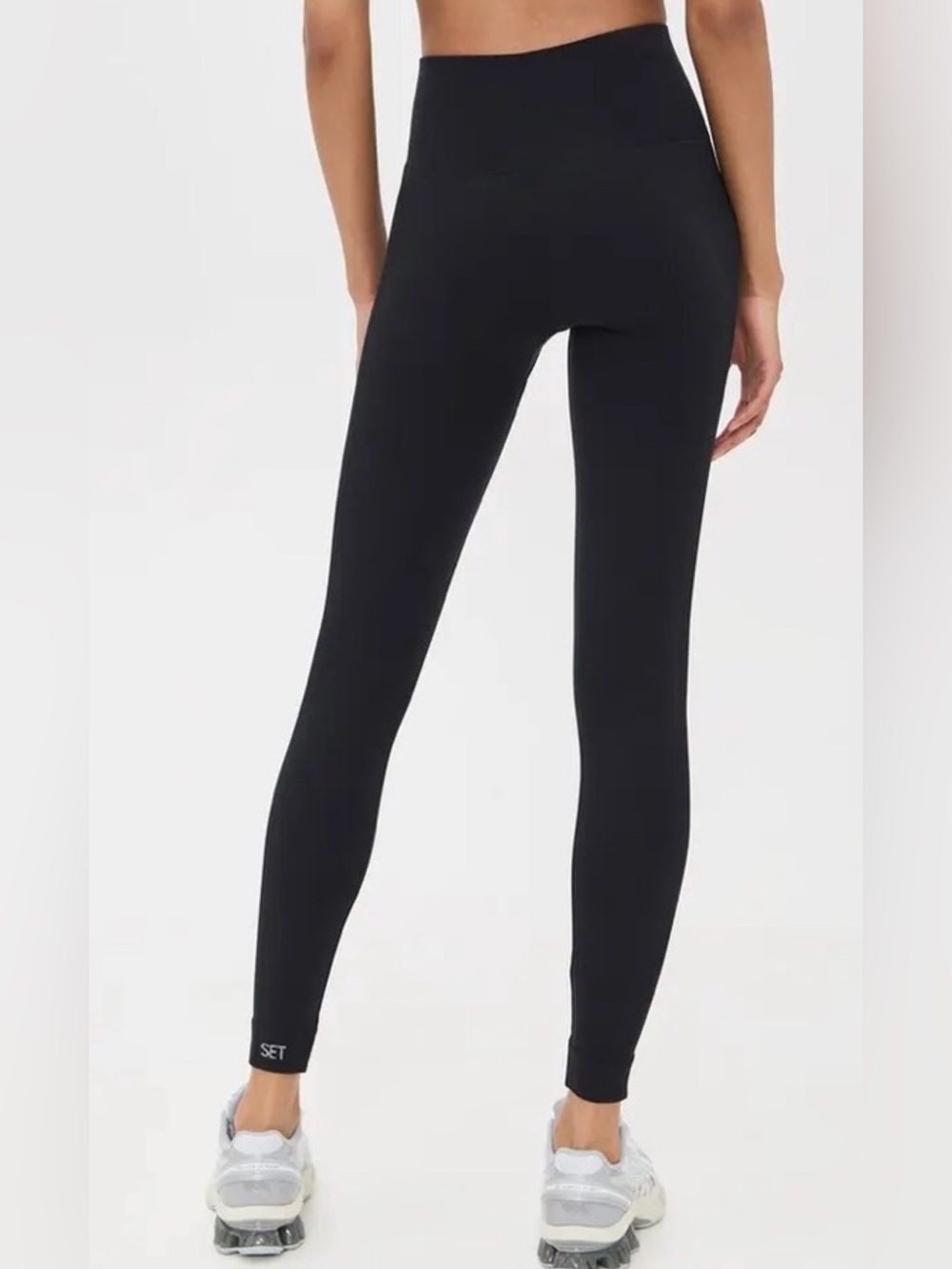 SET Active High Waist Black Leggings